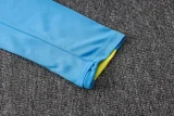2025-26  Kids Barcelona Light blue Half Pull Tracksuit #E25241