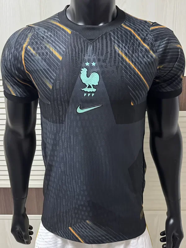 2026-27 France Grey Goalkeeper Player Version Soccer Jersey