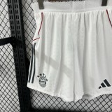 2025-26  Bayern Munich  away player Shorts Pants
