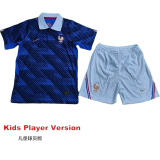 2026-27 Kids France Home  Player Version Soccer Jersey