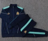 2025-26 Kids Marseille Royal blue Jacket Tracksuit #E25240