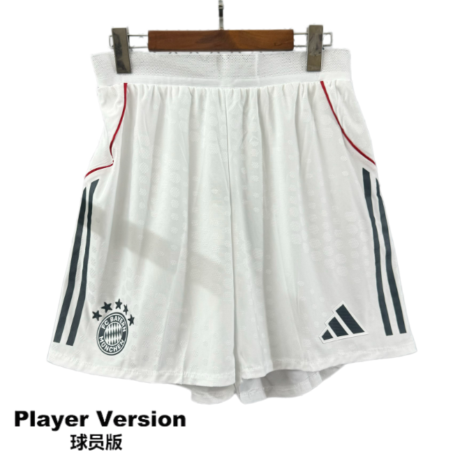 2025-26  Bayern Munich  away player Shorts Pants