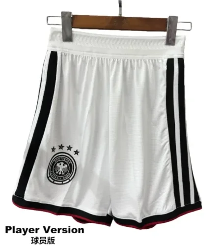 2025-26 Mens  Germany player home white Shorts Pants
