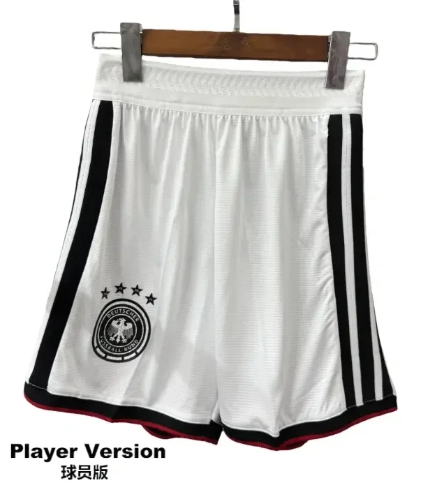 2025-26 Mens  Germany player home white Shorts Pants