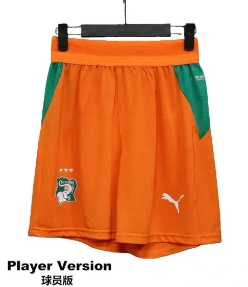 2025-26 Mens Ivory Coast home player Shorts Pants
