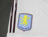 2025-26 Mens Aston Villa player  white  Shorts Pants