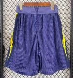 2025-26 Mens Atletico Madrid away player version  Purple Shorts Pants