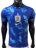 2026-27 England Blue Goalkeeper Player Version Soccer Jersey