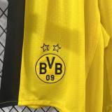 2025-26 Mens Borussia Dortmund player version yellow Shorts Pants
