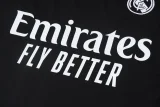 2026-27  Real Madrid Black Half Pull Tracksuit #B26013(半拉链)