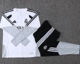 2026-27  Real Madrid White Half Pull Tracksuit #B26012