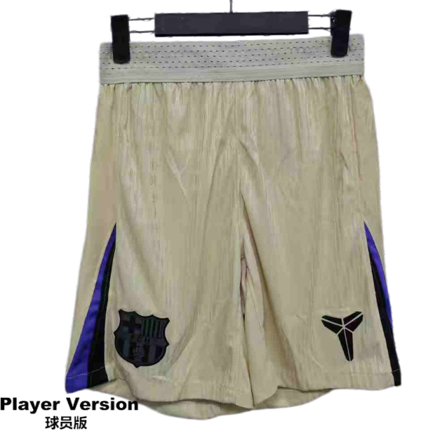 2025-26 Mens Barcelona player away  Shorts Pants