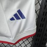 2025-26 Mens Japan white home player Shorts Pants
