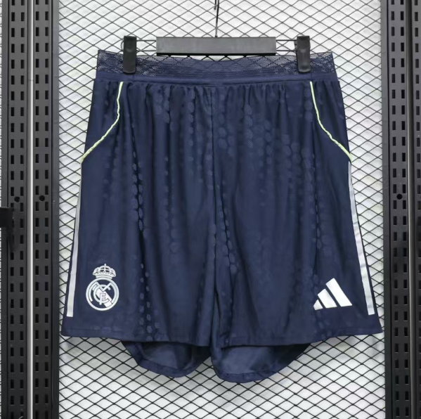 2025-26 Real Madrid  Player away  Shorts Pants