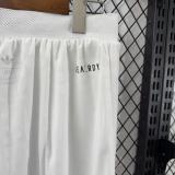 2025-26 Mens Lyon home white  player version Shorts Pants