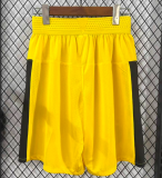2025-26 Mens Borussia Dortmund player version yellow Shorts Pants