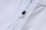 2026-27  Real Madrid White Half Pull Tracksuit #B26012