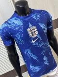 2026-27 England Blue Goalkeeper Player Version Soccer Jersey