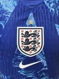 2026-27 England Blue Goalkeeper Player Version Soccer Jersey