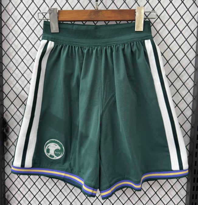 2026-27 Mens Saudi Arabia home Player version Shorts Pants