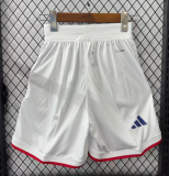 2025-26 Mens Japan white home player Shorts Pants