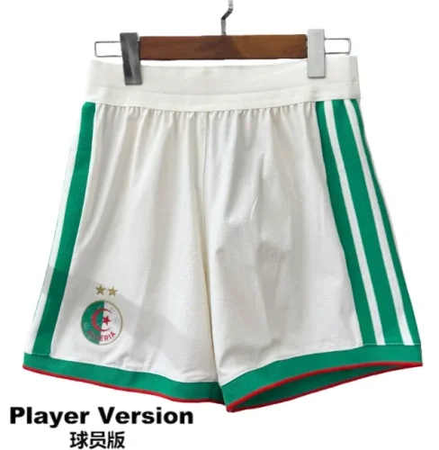 2026-27 Mens  Algeria home white player  Shorts Pants