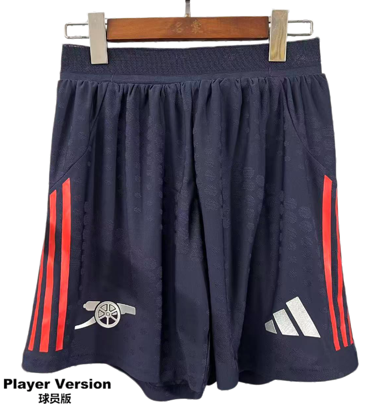 2025-26 Mens Arsenal player blue Shorts Pants