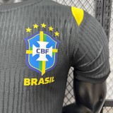 2026-27 Brazil Black Player Version Soccer Jersey