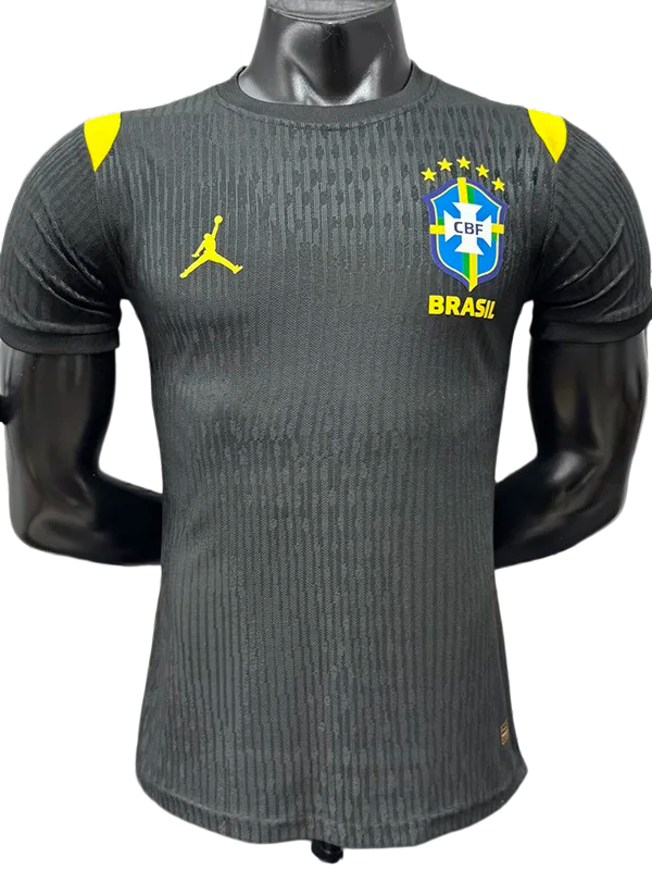 2026-27 Brazil Black Player Version Soccer Jersey