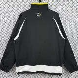 2006-2007  Real Madrid Black Retro Windbreaker