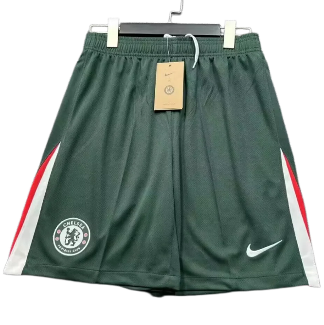 2025-26 Mens Chelsea away green Shorts Pants