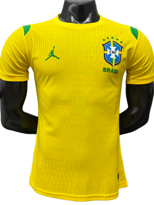 2026-27 Brazil Yellow Special Edition Player Version Soccer Jersey