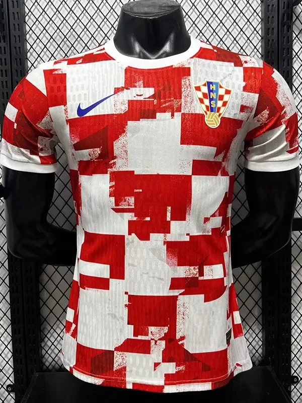 2026-27 Croatia Red White Special Edition Player Version Soccer Jersey