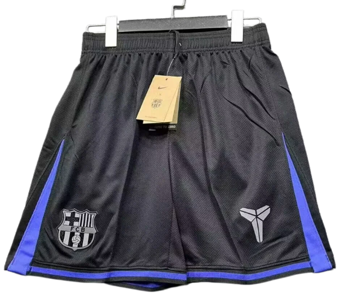 2025-26 Mens Barcelona away black Shorts Pants
