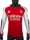 2026-27  Arsenal Home Long Sleeve Player Version Soccer Jersey