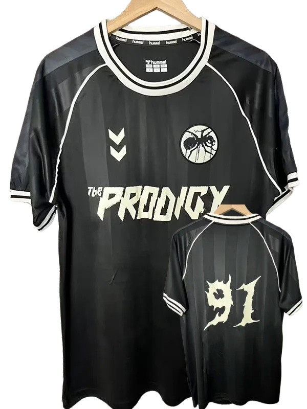 2026 The Prodigy X Hummel Limited Edition Black Training Shirts