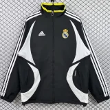 2006-2007  Real Madrid Black Retro Windbreaker