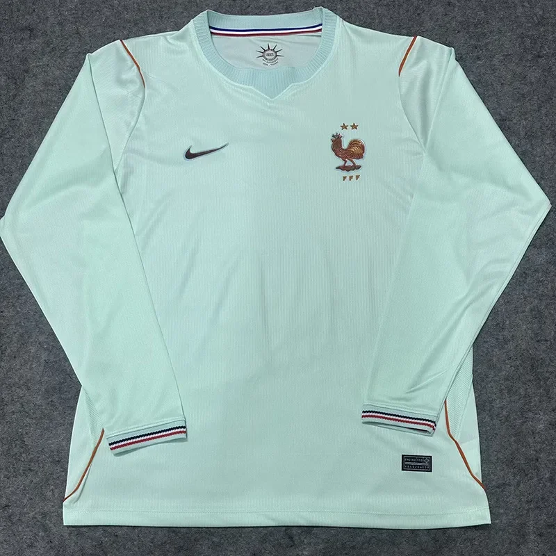 2026-27 France Away Long Sleeve Soccer Jersey