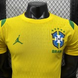2026-27 Brazil Yellow Special Edition Player Version Soccer Jersey