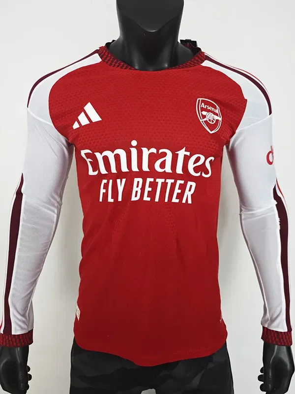 2026-27  Arsenal Home Long Sleeve Player Version Soccer Jersey