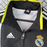 2006-2007  Real Madrid Black Retro Windbreaker