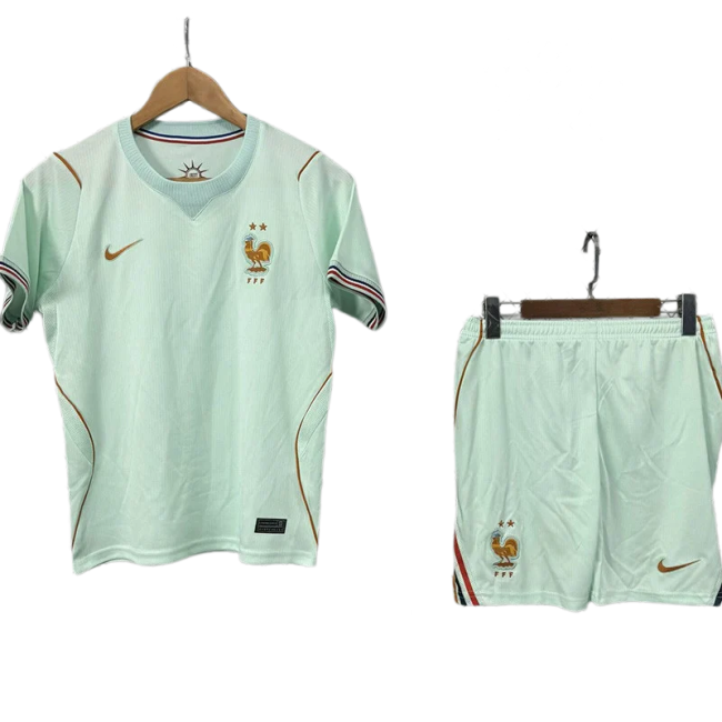 2026-27 Kids  France Away Soccer Jersey