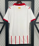 2025-26 Mens Girona home white soccer Jersey