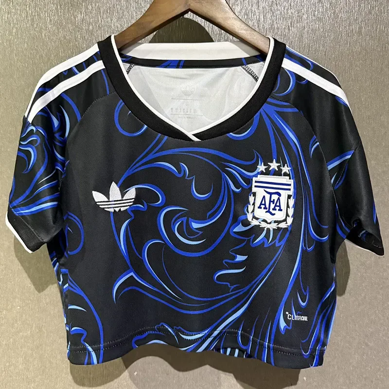 2026 World Cup Argentina Away Women Cheerleader Shirt