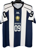 09 Sports Casual Edition Royal Blue White Training Shirts