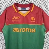 1995-1996 Roma Red Gren Retro soccer jersey