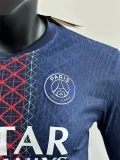 2025-26 PSG Home Long Sleeve Player Version Soccer Jersey