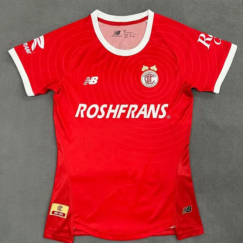 2025-26 Women Toluca Double-Champion  Soccer Jersey