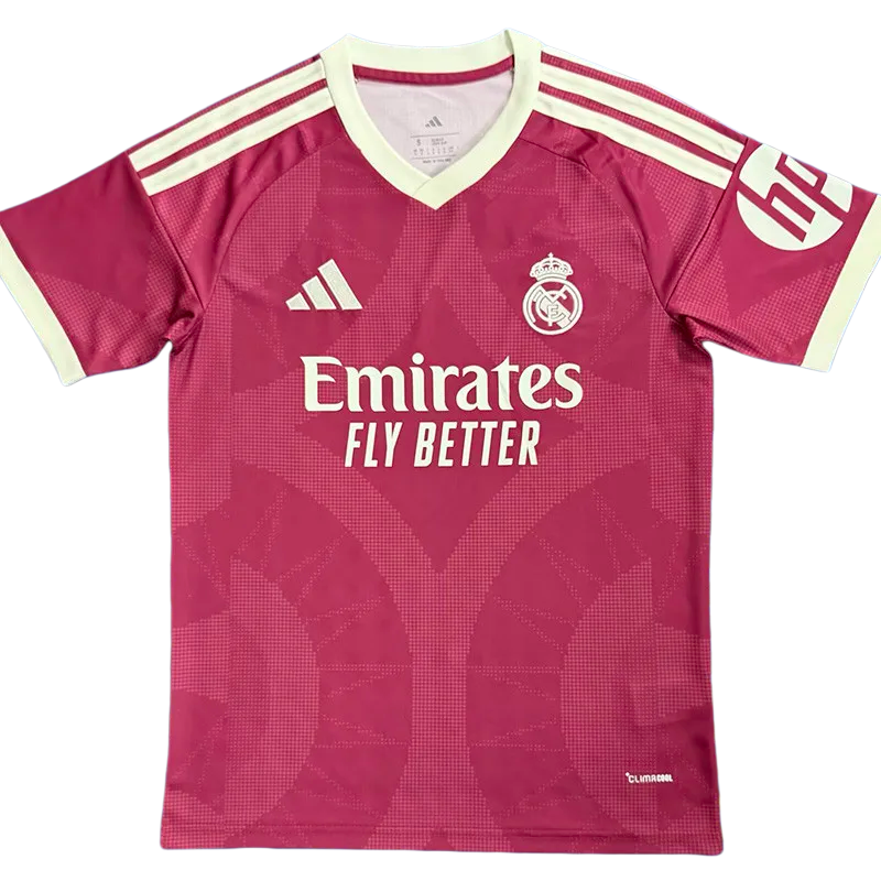 2026-27 Real Madrid  Purple Pink Fans Soccer Jersey