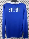 2025-26 Bielefeld Blue 100th Anniversary Long Sleeve Soccer Jersey